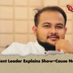 Student Leader Explains Show Cause Notice 2 Student Leader Explains Show-Cause Notice