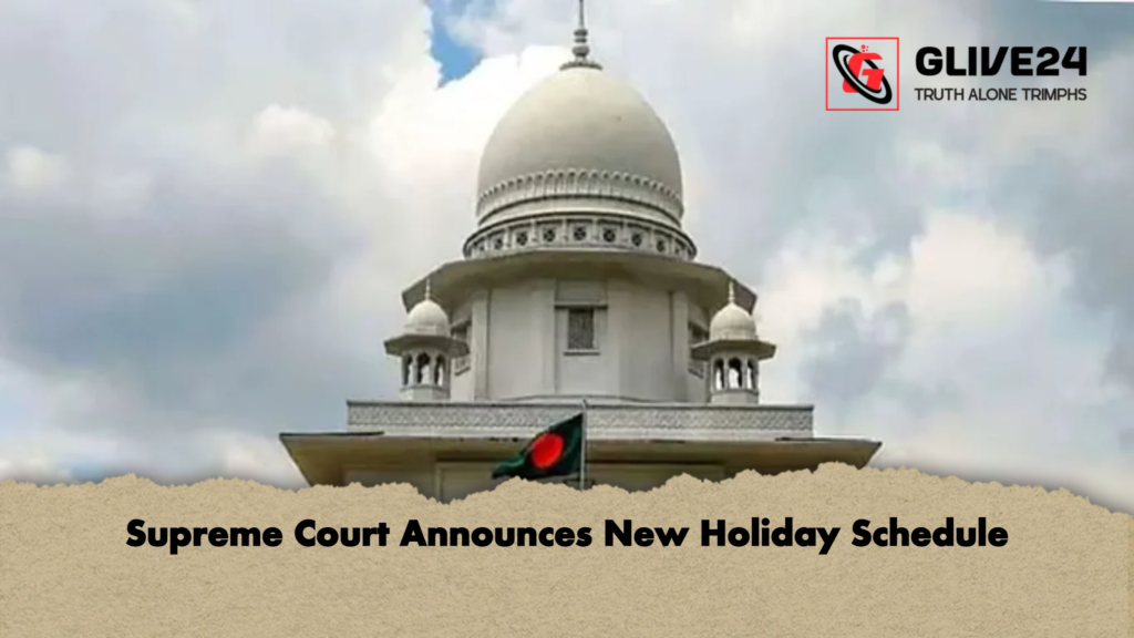 Supreme Court Announces New Holiday Schedule 1 Supreme Court Announces New Holiday Schedule Supreme Court Announces New Holiday Schedule