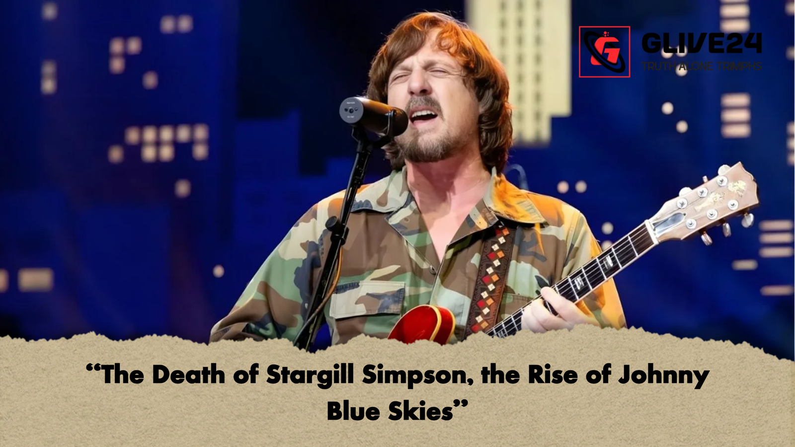 The Death of Stargill Simpson the Rise of Johnny Blue Skies "The Death of Stargill Simpson, the Rise of Johnny Blue Skies"