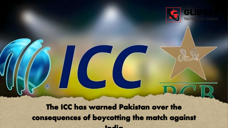 The ICC has warned Pakistan over the consequences of boycotting the match against India The ICC has warned Pakistan over the consequences of boycotting the match against India