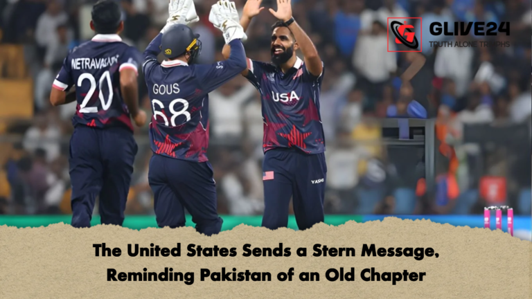 The United States Sends a Stern Message Reminding Pakistan of an Old Chapter The United States Sends a Stern Message, Reminding Pakistan of an Old Chapter