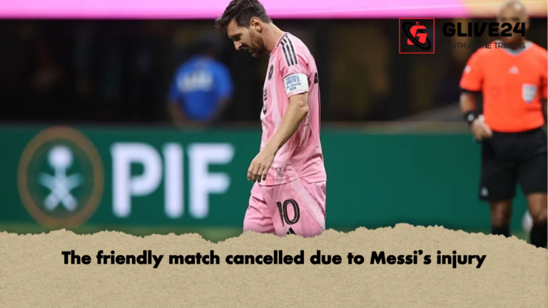 The friendly match cancelled due to Messis injury The friendly match cancelled due to Messi’s injury