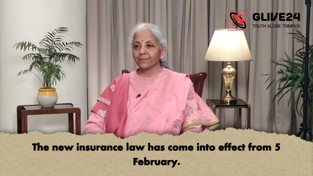 The new insurance law has come into effect from 5 February. 2 The new insurance law has come into effect from 5 February The new insurance law has come into effect from 5 February.