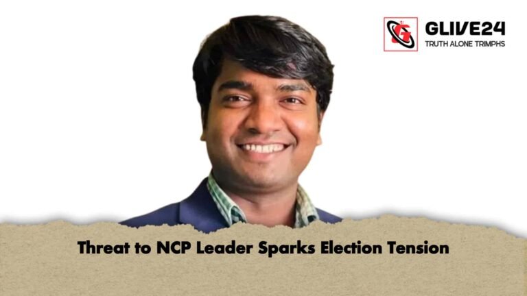Threat to NCP Leader Sparks Election Tension