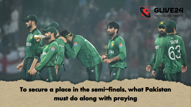 To secure a place in the semi finals what Pakistan must do along with praying To secure a place in the semi-finals, what Pakistan must do along with praying