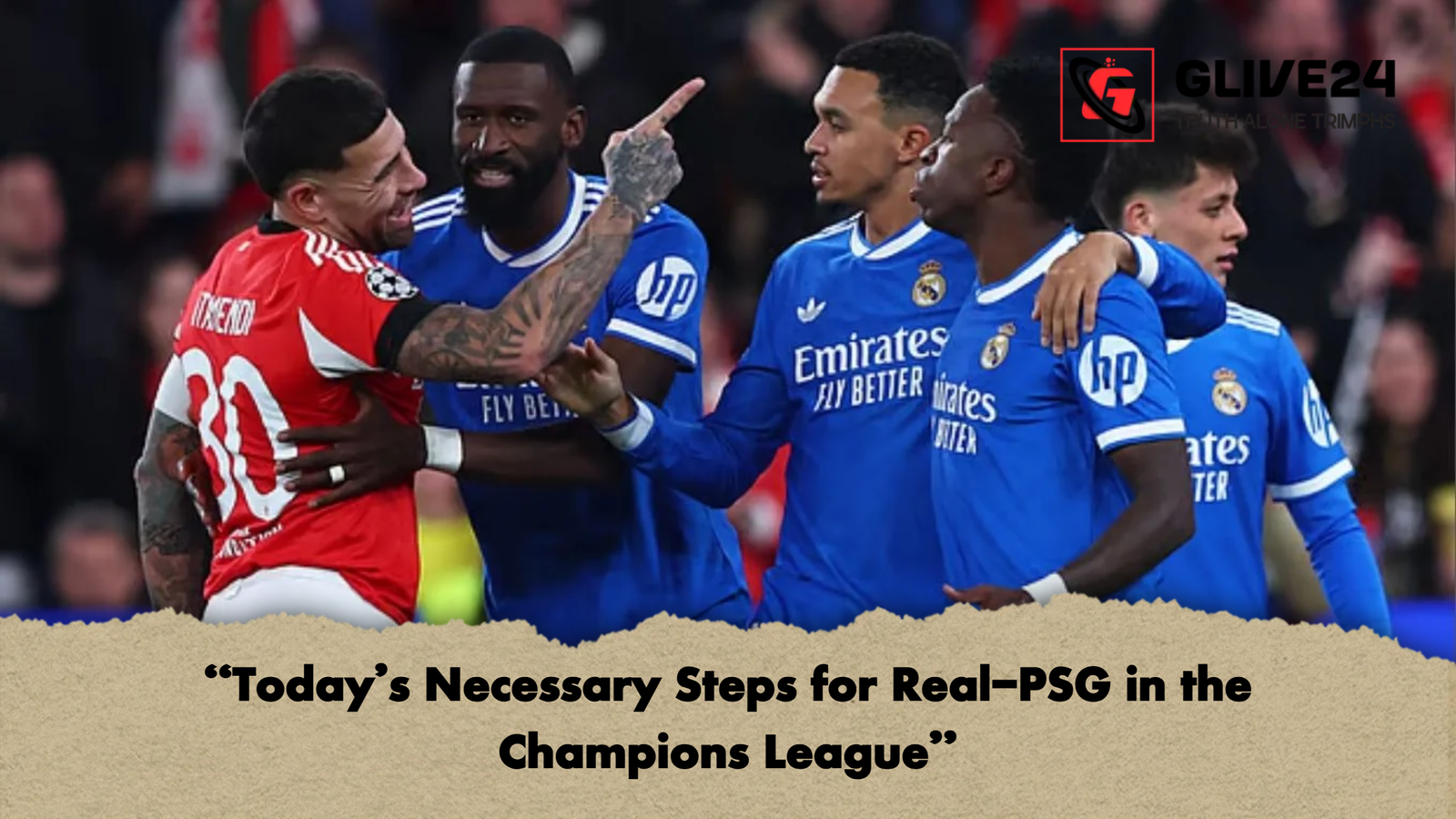 Todays Necessary Steps for Real PSG in the Champions League "Today's Necessary Steps for Real-PSG in the Champions League"