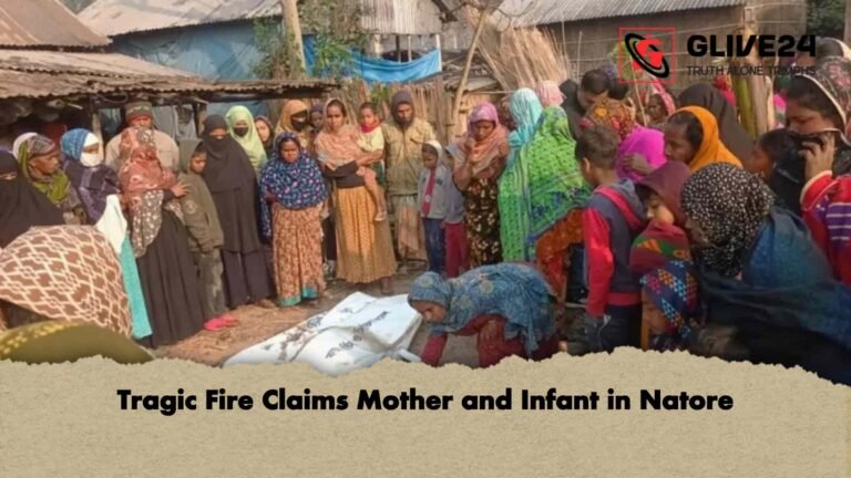Tragic Fire Claims Mother and Infant in Natore