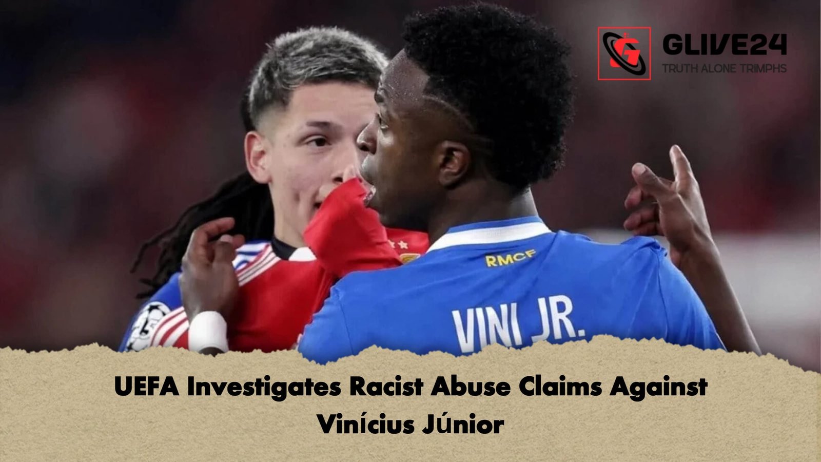 UEFA Investigates Racist Abuse Claims Against Vinicius Junior 1 UEFA Investigates Racist Abuse Claims Against Vinícius Júnior