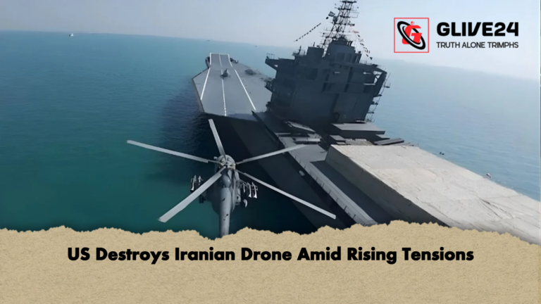 US Destroys Iranian Drone Amid Rising Tensions US Destroys Iranian Drone Amid Rising Tensions