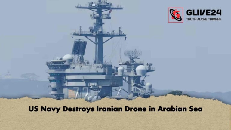US Navy Destroys Iranian Drone in Arabian Sea
