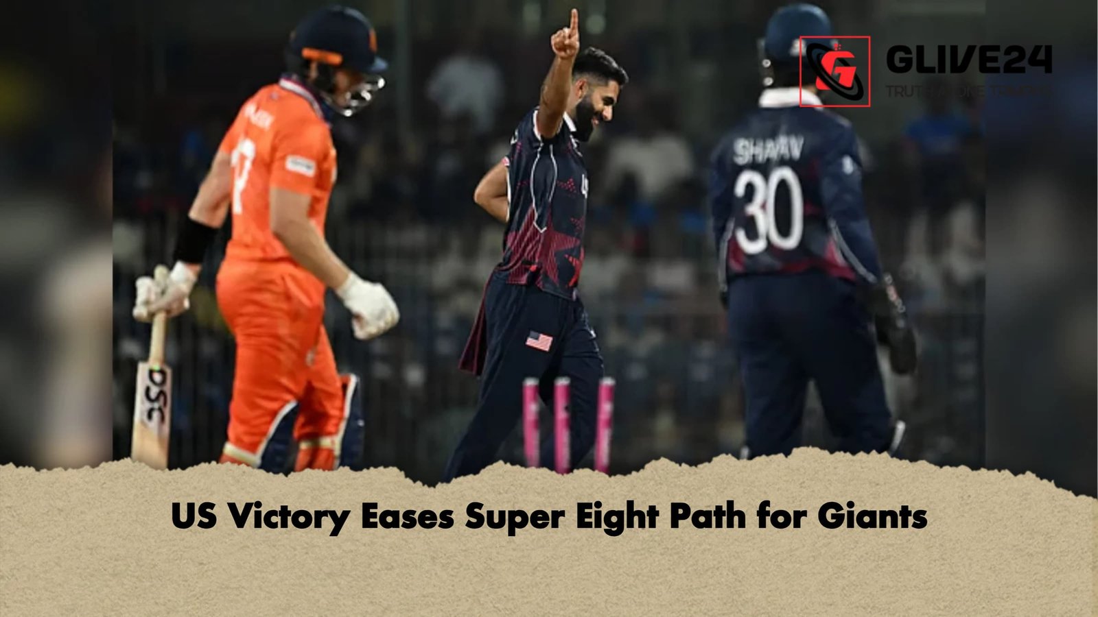 US Victory Eases Super Eight Path for Giants 1 US Victory Eases Super Eight Path for Giants 1 US Victory Eases Super Eight Path for Giants