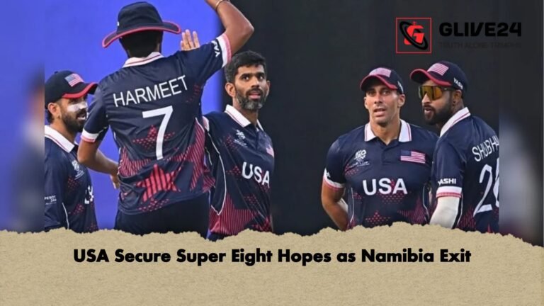 USA Secure Super Eight Hopes as Namibia Exit USA Secure Super Eight Hopes as Namibia Exit