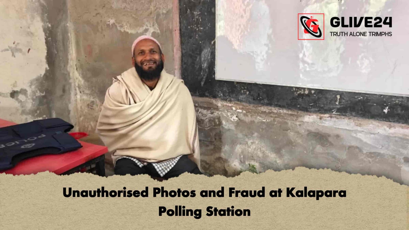 Unauthorised Photos and Fraud at Kalapara Polling Station