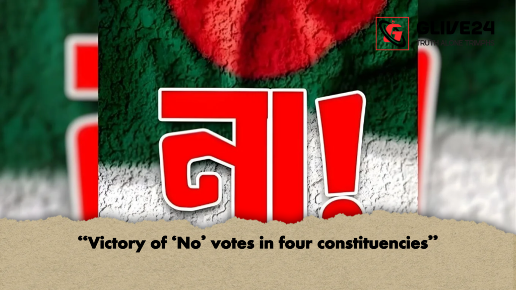 “Victory of ‘No’ votes in four constituencies” 2 Victory of ‘No votes in four constituencies “Victory of ‘No’ votes in four constituencies”