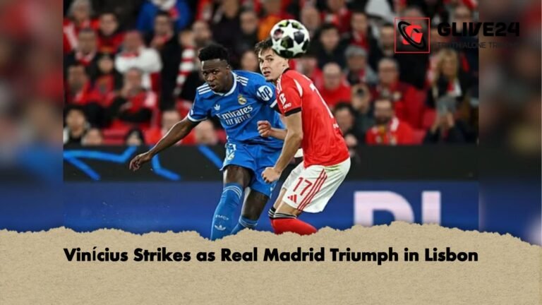 Vinicius Strikes as Real Madrid Triumph in Lisbon Vinícius Strikes as Real Madrid Triumph in Lisbon