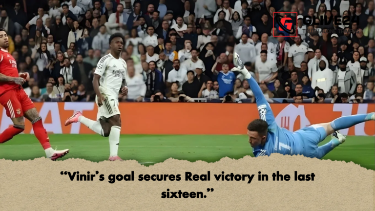 Vinirs goal secures Real victory in the last sixteen "Vinir's goal secures Real victory in the last sixteen."