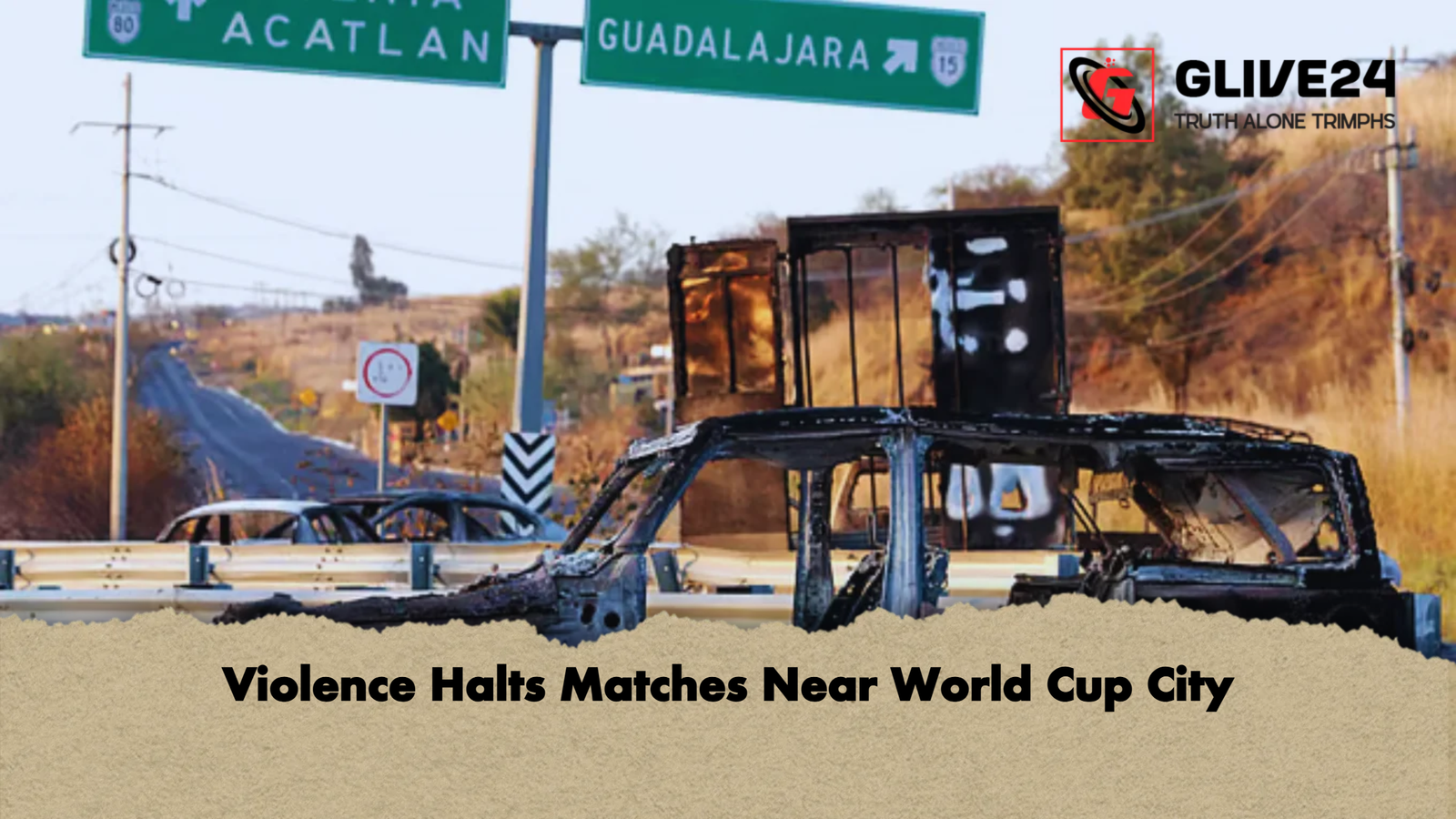 Violence Halts Matches Near World Cup City Violence Halts Matches Near World Cup City
