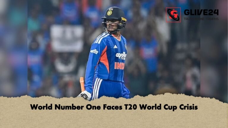 World Number One Faces T20 World Cup Crisis World Number One Faces T20 World Cup Crisis