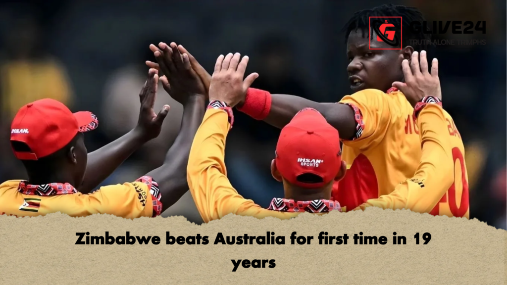Zimbabwe beats Australia for first time in 19 years 3 Zimbabwe beats Australia for first time in 19 years Zimbabwe beats Australia for first time in 19 years