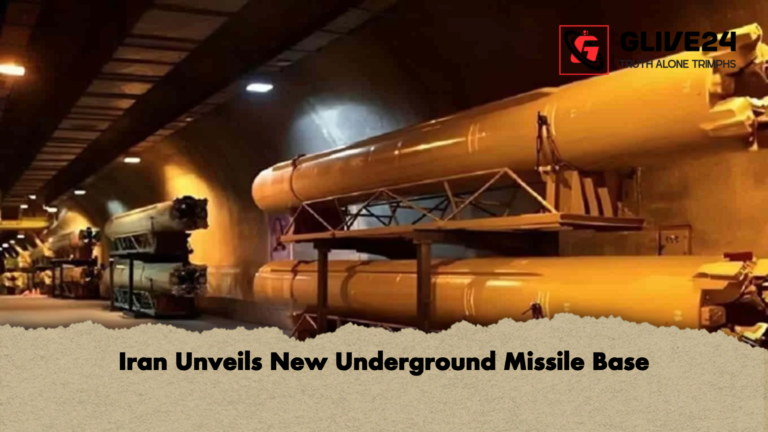 Iran Unveils New Underground Missile Base