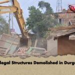 35 Illegal Structures Demolished in Durgapur 1 35 Illegal Structures Demolished in Durgapur