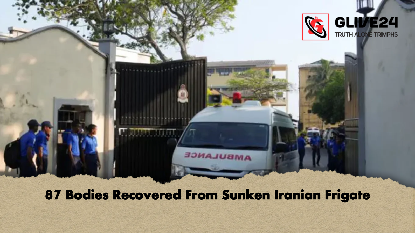 87 Bodies Recovered From Sunken Iranian Frigate 87 Bodies Recovered From Sunken Iranian Frigate