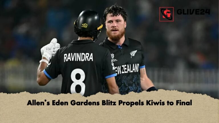 Allens Eden Gardens Blitz Propels Kiwis to Final Allen’s Eden Gardens Blitz Propels Kiwis to Final