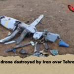 Armed drone destroyed by Iran over Tehran skies Armed drone destroyed by Iran over Tehran skies