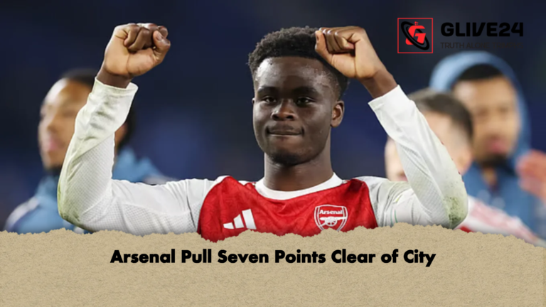 Arsenal Pull Seven Points Clear of City Arsenal Pull Seven Points Clear of City