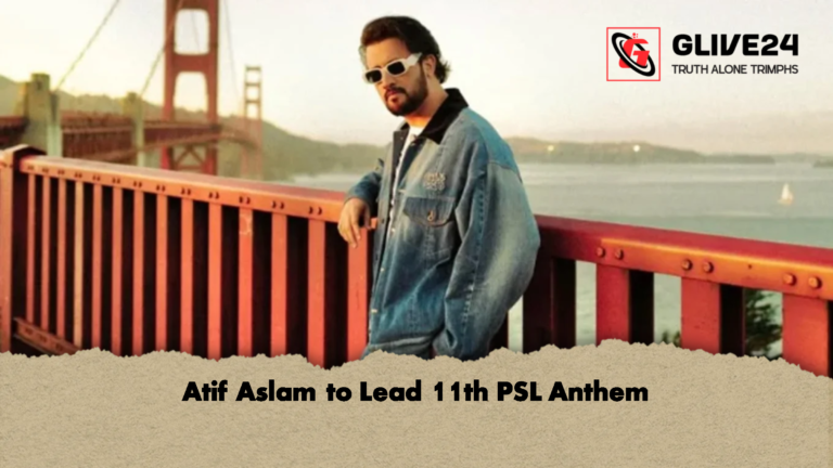 Atif Aslam to Lead 11th PSL Anthem Atif Aslam to Lead 11th PSL Anthem