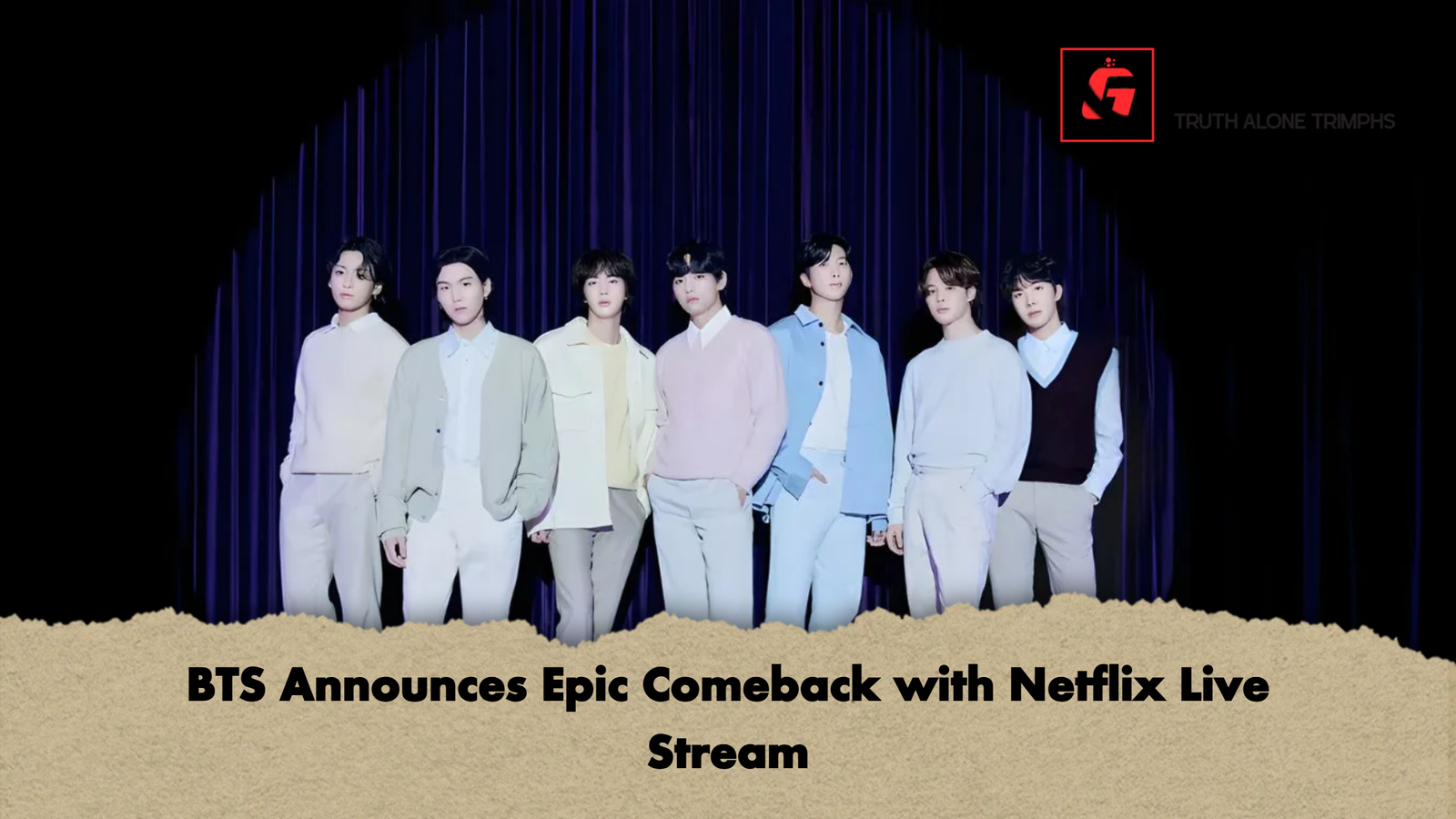 BTS Announces Epic Comeback with Netflix Live Stream BTS Announces Epic Comeback with Netflix Live Stream