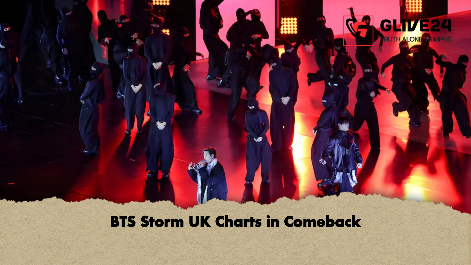 BTS Storm UK Charts in Comeback BTS Storm UK Charts in Comeback