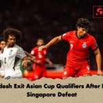 Bangladesh Exit Asian Cup Qualifiers After Narrow Singapore Defeat Bangladesh Exit Asian Cup Qualifiers After Narrow Singapore Defeat