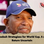 Bangladesh Strategises for World Cup S Akibs Return Uncertain Bangladesh Strategises for World Cup, S Akib’s Return Uncertain