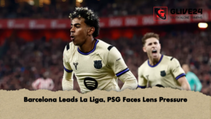 Barcelona Leads La Liga PSG Faces Lens Pressure 2 Barcelona Leads La Liga, PSG Faces Lens Pressure (2)
