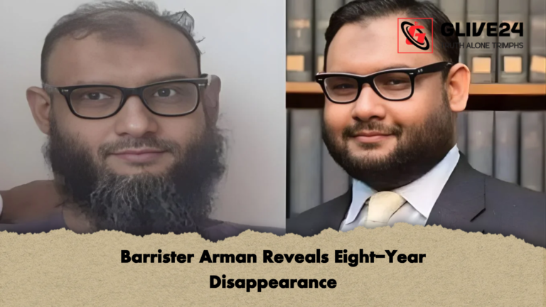 Barrister Arman Reveals Eight Year Disappearance Barrister Arman Reveals Eight-Year Disappearance