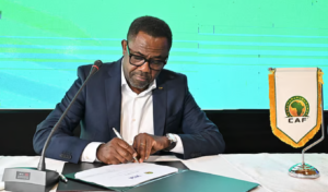 CAF Chief Steps Down Amid AFCON Dispute CAF Chief Steps Down Amid AFCON Dispute