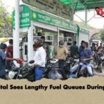 Capital Sees Lengthy Fuel Queues During Eid