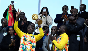 Controversial Trophy Parade by Senegal Controversial Trophy Parade by Senegal
