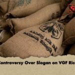 Controversy Over Slogan on VGF Rice 1 Controversy Over Slogan on VGF Rice