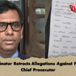 Coordinator Retracts Allegations Against Former Chief Prosecutor 2 Coordinator Retracts Allegations Against Former Chief Prosecutor