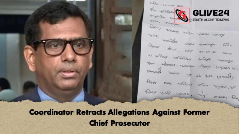 Coordinator Retracts Allegations Against Former Chief Prosecutor 2 Coordinator Retracts Allegations Against Former Chief Prosecutor