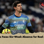 Courtois Faces Six Week Absence for Real Madrid Courtois Faces Six-Week Absence for Real Madrid