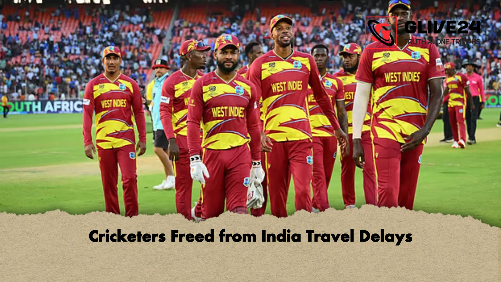 Cricketers Freed from India Travel Delays Cricketers Freed from India Travel Delays