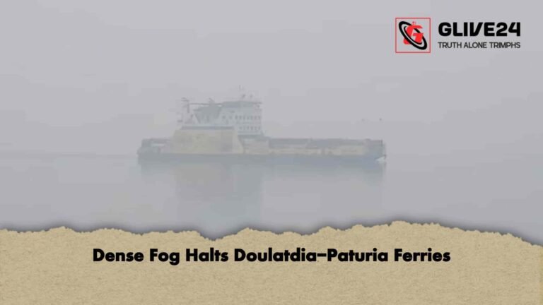 Dense Fog Halts Doulatdia-Paturia Ferries