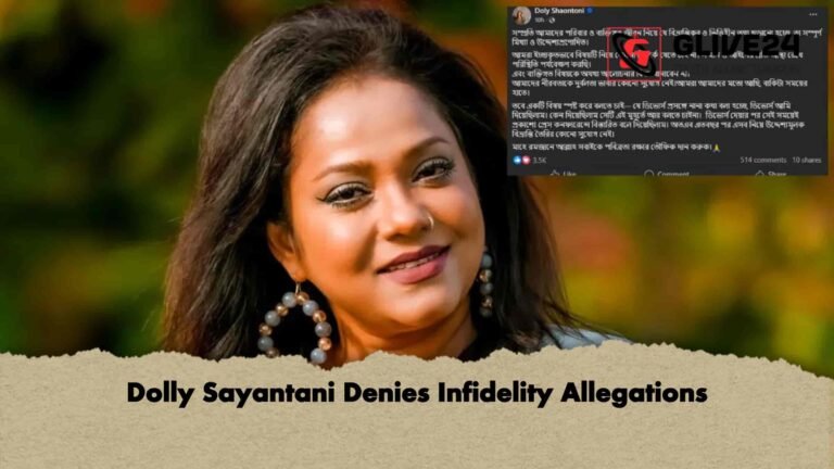 Dolly Sayantani Denies Infidelity Allegations