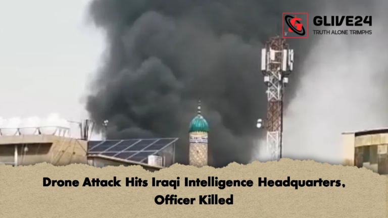 Drone Attack Hits Iraqi Intelligence Headquarters Officer Killed Drone Attack Hits Iraqi Intelligence Headquarters, Officer Killed