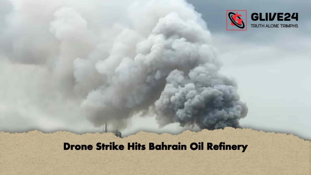 Drone Strike Hits Bahrain Oil Refinery 2 Drone Strike Hits Bahrain Oil Refinery