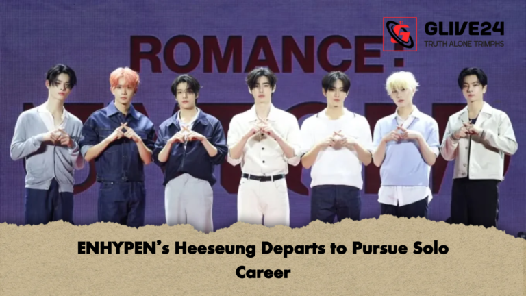 ENHYPENs Heeseung Departs to Pursue Solo Career ENHYPEN’s Heeseung Departs to Pursue Solo Career