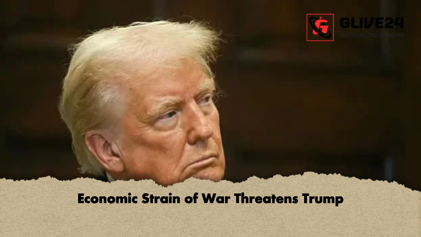 Economic Strain of War Threatens Trump 1 Economic Strain of War Threatens Trump Economic Strain of War Threatens Trump